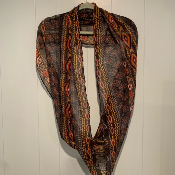 Aztec Sheer Scarf - Picture 1 of 2